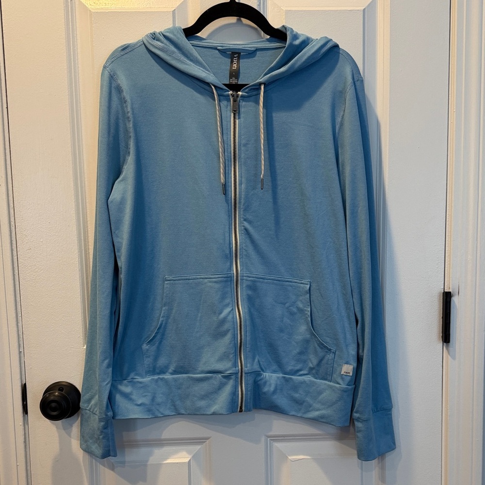 Vuori Halo Performance Hoodie Color Spring Heather Size Large